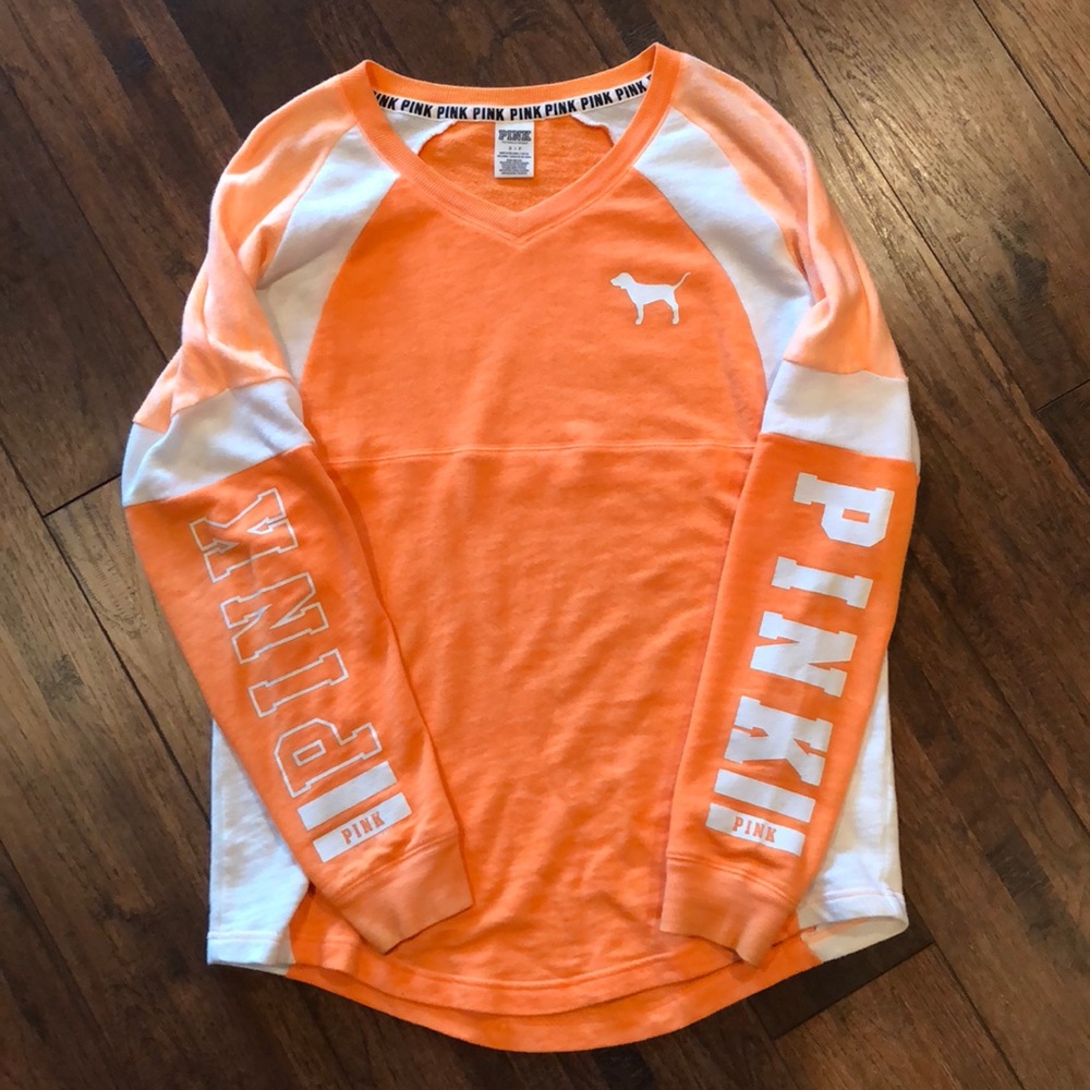 VS Pink Campus Long Sleeve